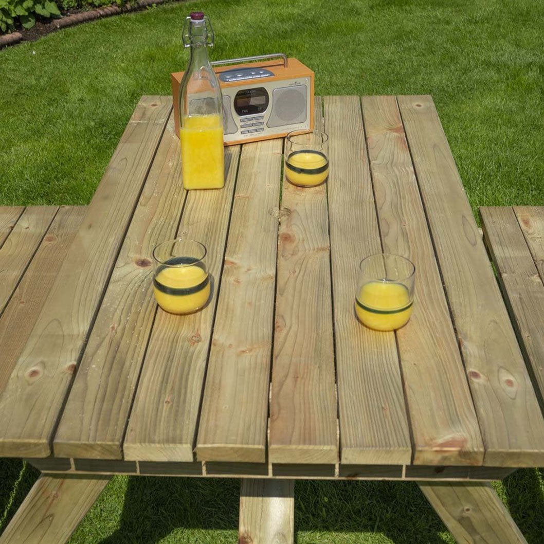 Rowlinson Premium Heavy Duty Picnic Bench - JJ Building Materials