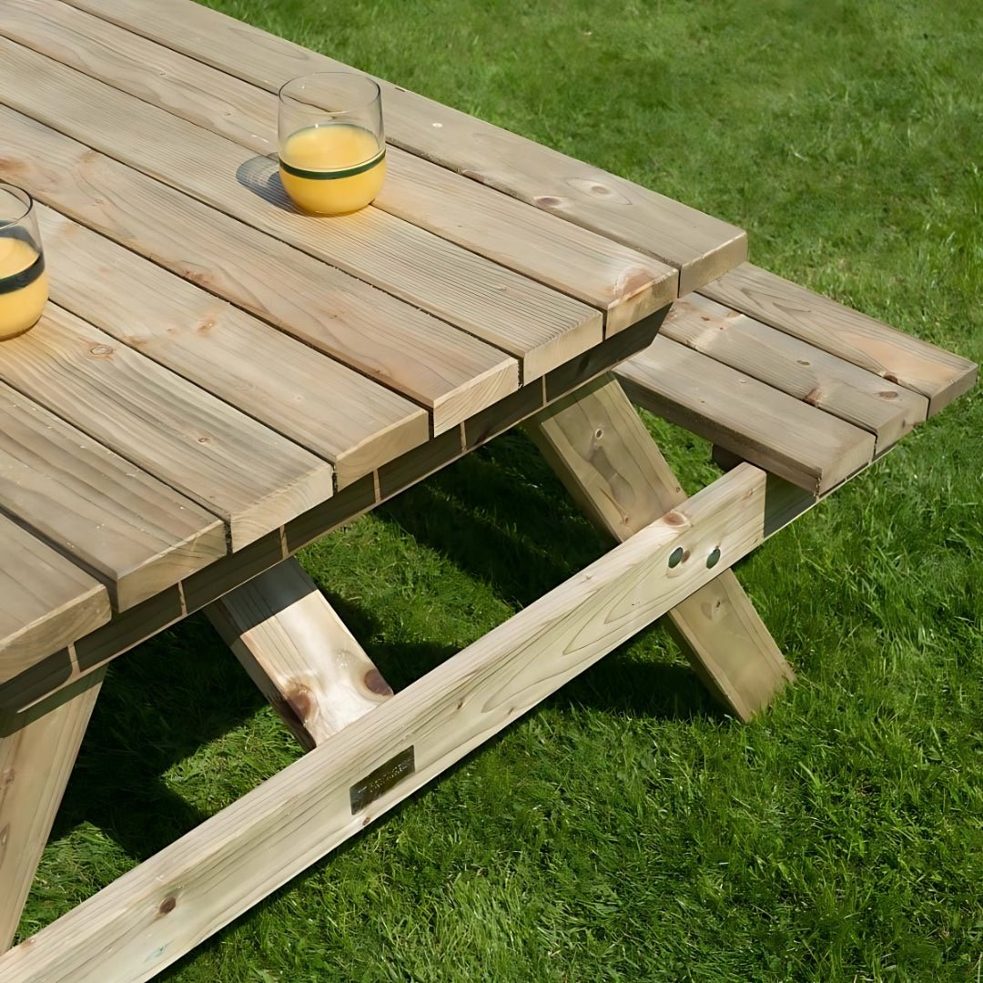 Rowlinson Premium Heavy Duty Picnic Bench - JJ Building Materials