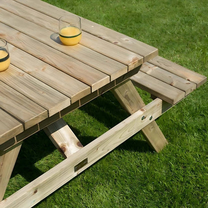 Rowlinson Premium Heavy Duty Picnic Bench - JJ Building Materials
