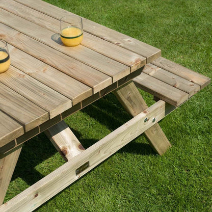 Rowlinson Premium Heavy Duty Picnic Bench - JJ Building Materials