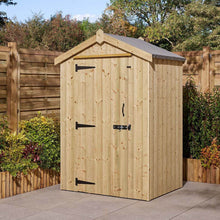 Rowlinson Premium Heritage 4x3ft Garden Shed Pressure Treated - JJ Building Materials