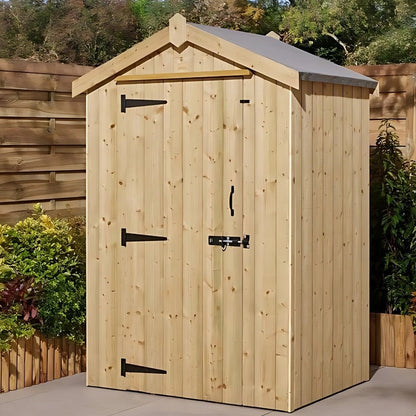 Rowlinson Premium Heritage 4x3ft Garden Shed Pressure Treated - JJ Building Materials