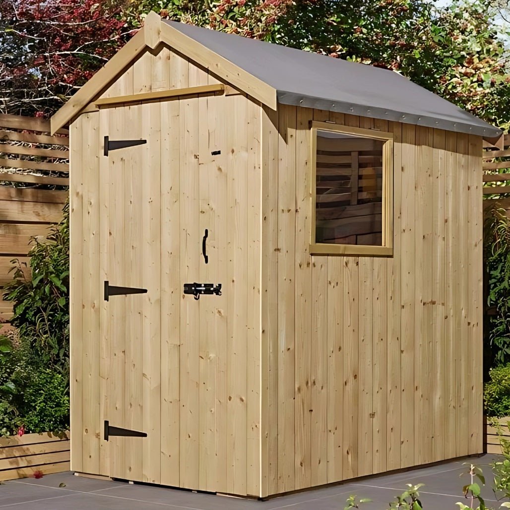 Rowlinson Premium Heritage 6x4ft Garden Shed Pressure Treated - JJ Building Materials