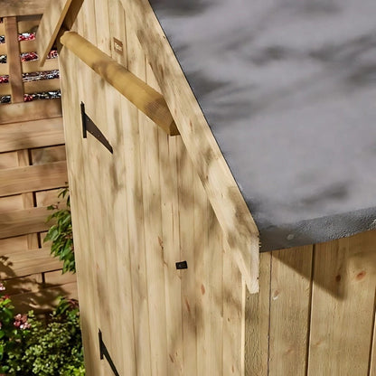 Rowlinson Premium Heritage 6x4ft Garden Shed Pressure Treated - JJ Building Materials
