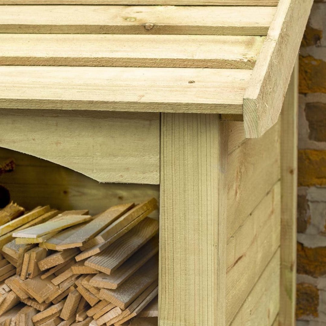 Rowlinson Premium Heritage Outdoor Log Store - JJ Building Materials