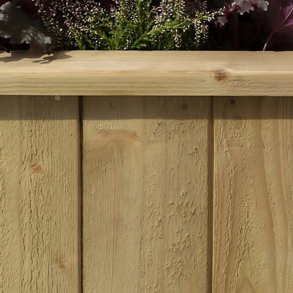Rowlinson Premium Heritage Trough Wooden Planter 150cm