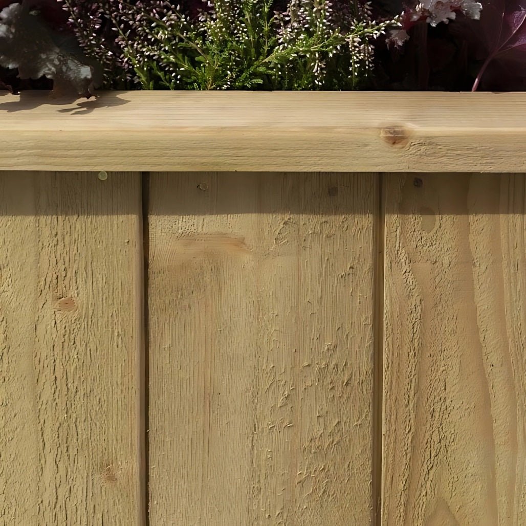 Rowlinson Premium Heritage Trough Wooden Planter 150cm - JJ Building Materials