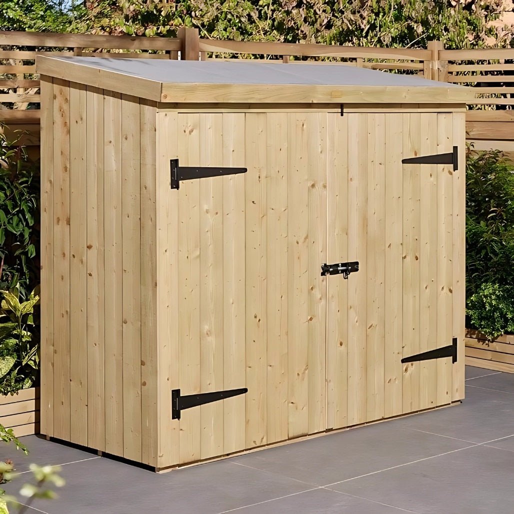 Rowlinson Premium Heritage Wallstore Pressure Treated Bike Shed - JJ Building Materials