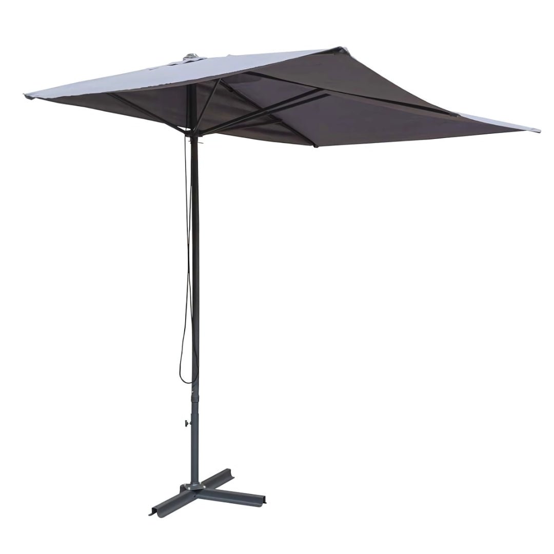 Rowlinson Prestbury Half Garden Parasol - JJ Building Materials