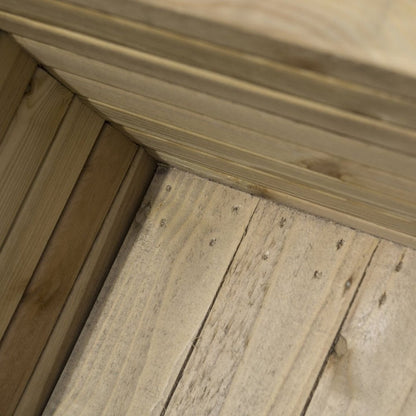 Rowlinson Rectangular Patio Wooden Planter - JJ Building Materials