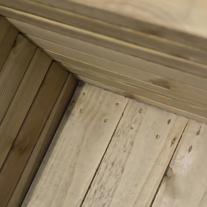 Rowlinson Rectangular Patio Wooden Planter