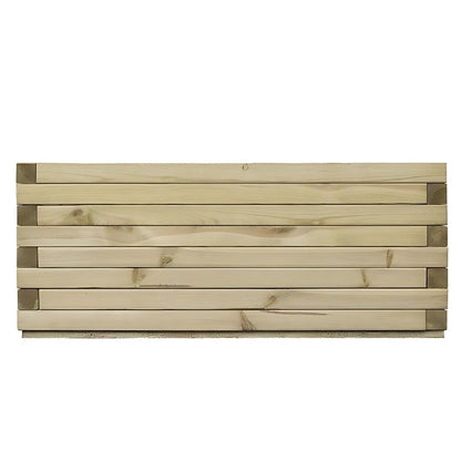 Rowlinson Rectangular Patio Wooden Planter - JJ Building Materials