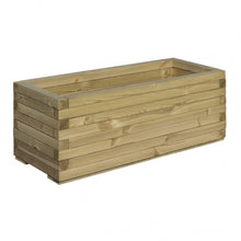 Rowlinson Rectangular Patio Wooden Planter - JJ Building Materials