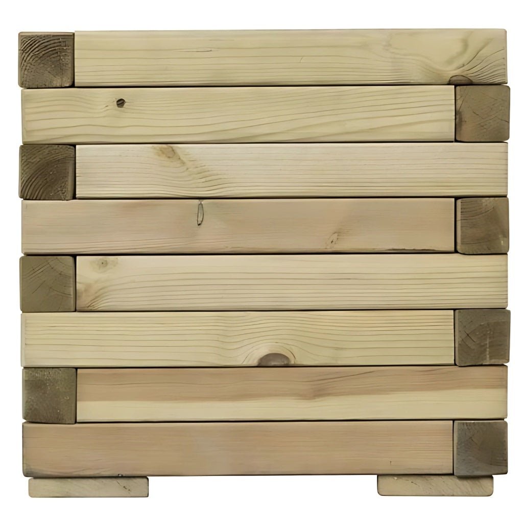 Rowlinson Rectangular Patio Wooden Planter - JJ Building Materials