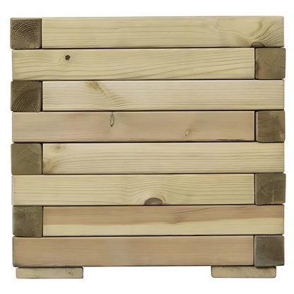 Rowlinson Rectangular Patio Wooden Planter - JJ Building Materials