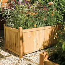 Rowlinson Rectangular Wooden Planter - JJ Building Materials