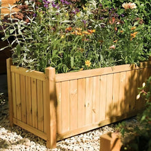 Rowlinson Rectangular Wooden Planter - JJ Building Materials