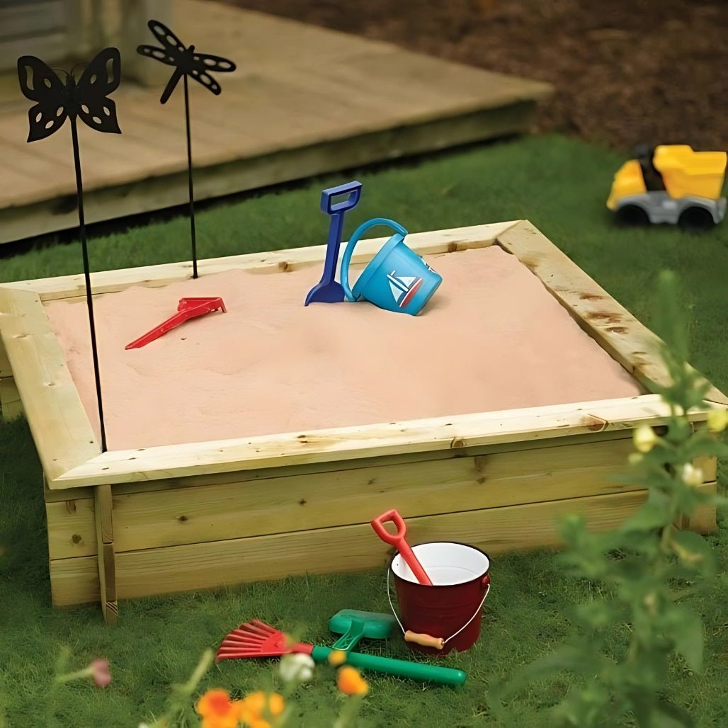 Rowlinson Sandpit with Lid - JJ Building Materials