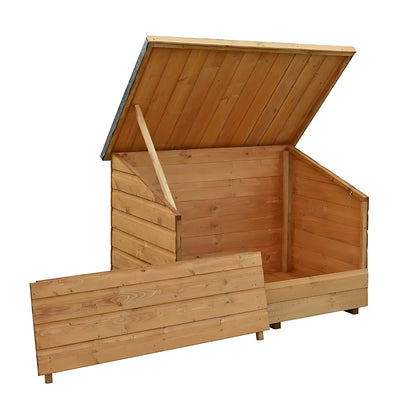 Rowlinson Shiplap Garden Chest Garden Storage
