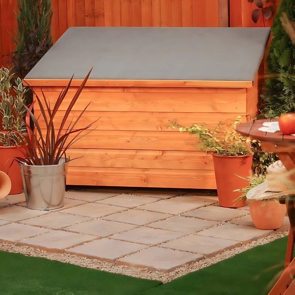 Rowlinson Shiplap Garden Chest Garden Storage - JJ Building Materials