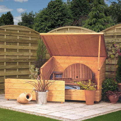 Rowlinson Shiplap Garden Chest Garden Storage - JJ Building Materials