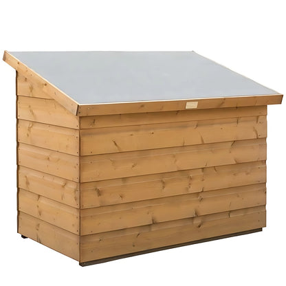 Rowlinson Shiplap Patio Chest Garden Storage
