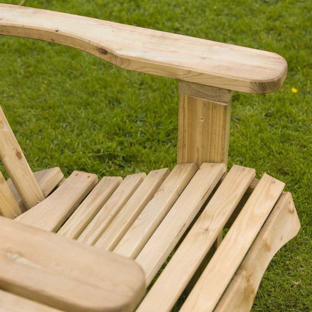 Rowlinson Softwood Adirondack Companion Seat - JJ Building Materials