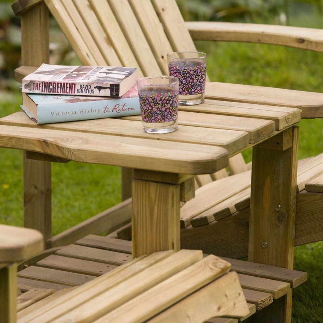 Rowlinson Softwood Adirondack Companion Seat - JJ Building Materials