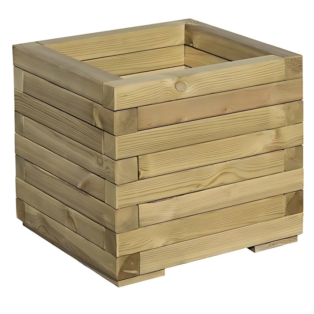 Rowlinson Square Patio Wooden Planter - JJ Building Materials