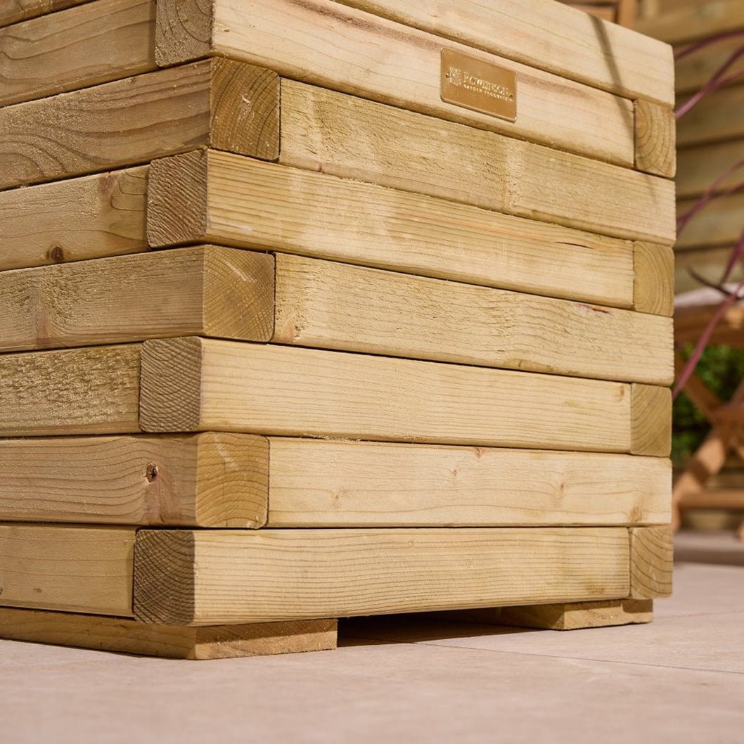 Rowlinson Square Patio Wooden Planter - JJ Building Materials