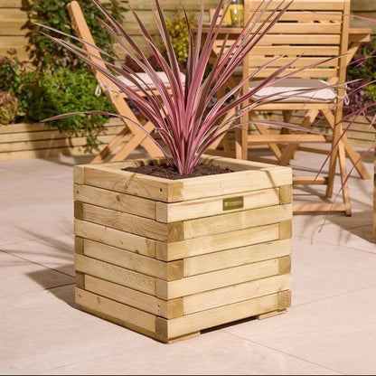 Rowlinson Square Patio Wooden Planter - JJ Building Materials