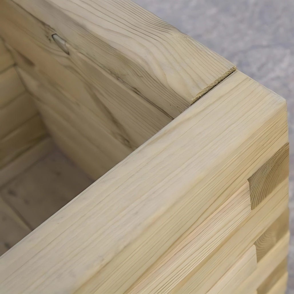 Rowlinson Square Patio Wooden Planter - JJ Building Materials