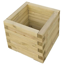 Rowlinson Square Patio Wooden Planter - JJ Building Materials