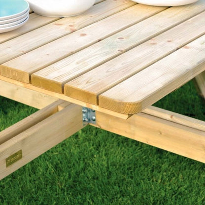 Rowlinson Square Picnic Table - JJ Building Materials