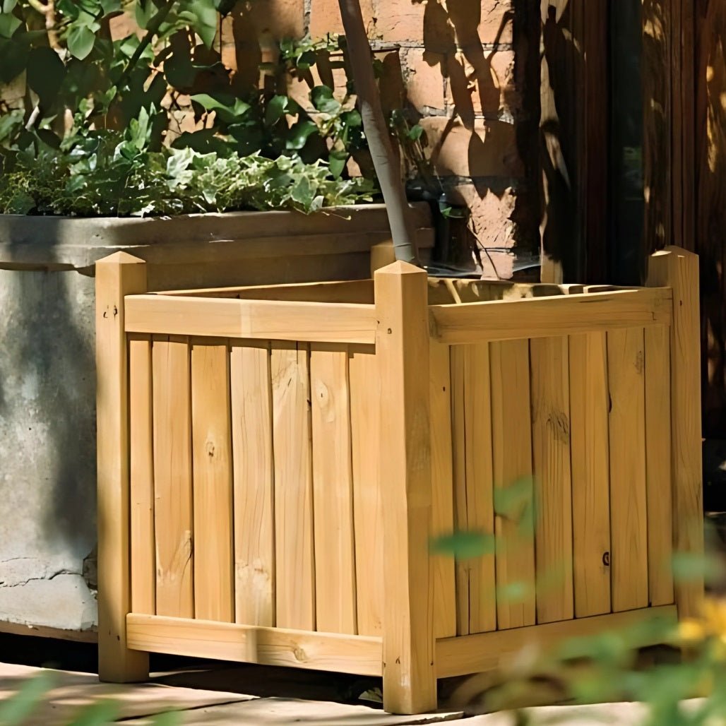 Rowlinson Square Wooden Planter - JJ Building Materials