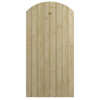 Rowlinson Tongue & Groove Arch Top Wooden Gate - JJ Building Materials