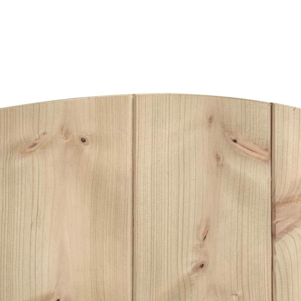 Rowlinson Tongue & Groove Arch Top Wooden Gate - JJ Building Materials