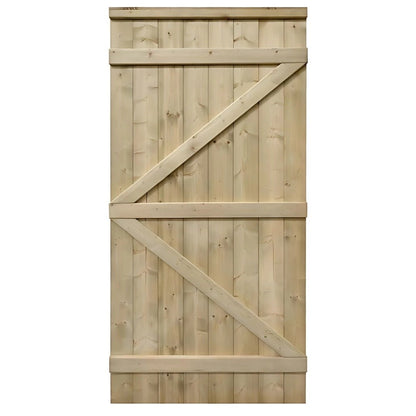 Rowlinson Tongue & Groove Square Top Wooden Gate - JJ Building Materials