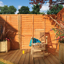 Rowlinson Traditional Lap Fence Panels Dip Treated - JJ Building Materials
