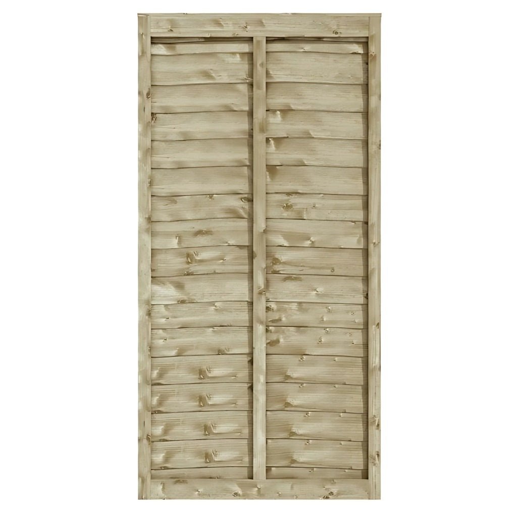 Rowlinson Traditional Lap Gate 6x3ft Pressure Treated - JJ Building Materials