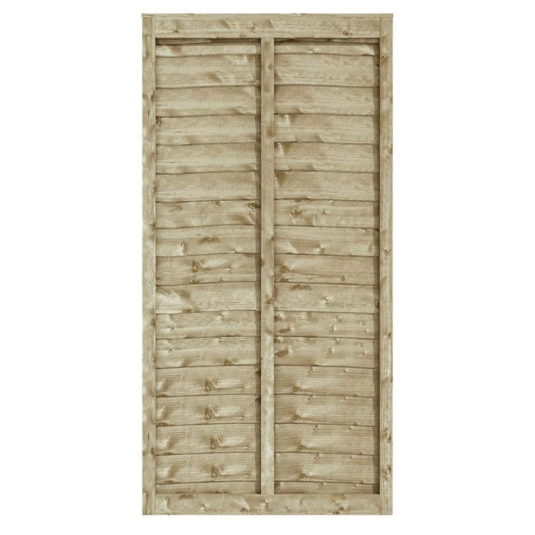 Rowlinson Traditional Lap Gate 6x3ft Pressure Treated - JJ Building Materials