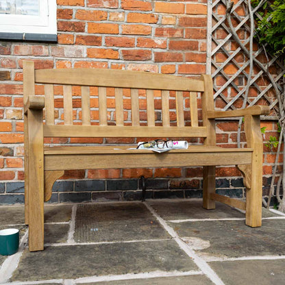 Rowlinson Tuscan Heavy Duty Wooden Bench - JJ Building Materials
