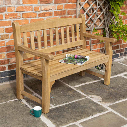 Rowlinson Tuscan Heavy Duty Wooden Bench - JJ Building Materials