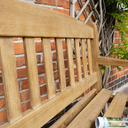 Rowlinson Tuscan Heavy Duty Wooden Bench - JJ Building Materials