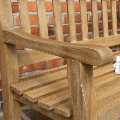 Rowlinson Tuscan Heavy Duty Wooden Bench - JJ Building Materials