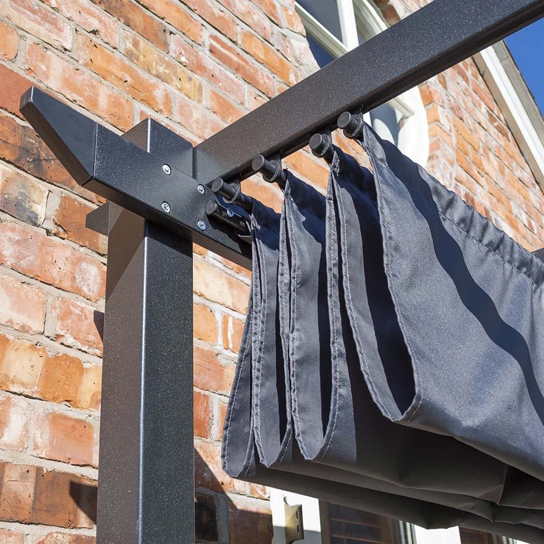 Rowlinson Venetian 4m x 3m Grey Canopy - JJ Building Materials