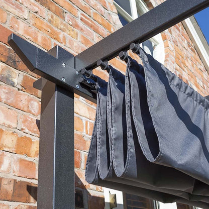 Rowlinson Venetian 4m x 3m Grey Canopy - JJ Building Materials