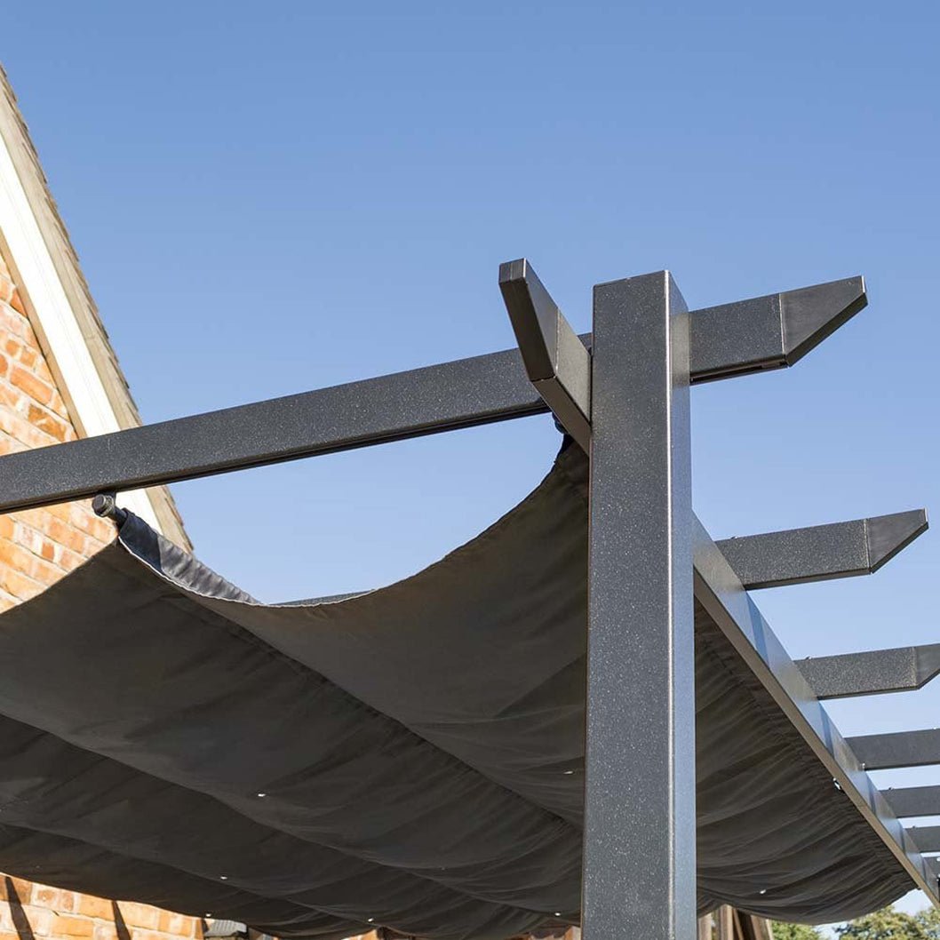 Rowlinson Venetian 4m x 3m Grey Canopy - JJ Building Materials