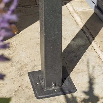 Rowlinson Venetian 4m x 3m Grey Canopy - JJ Building Materials