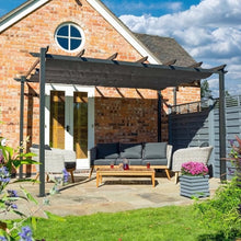Rowlinson Venetian 4m x 3m Grey Canopy - JJ Building Materials